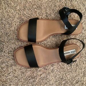Steve Madden Black Women's Sandals